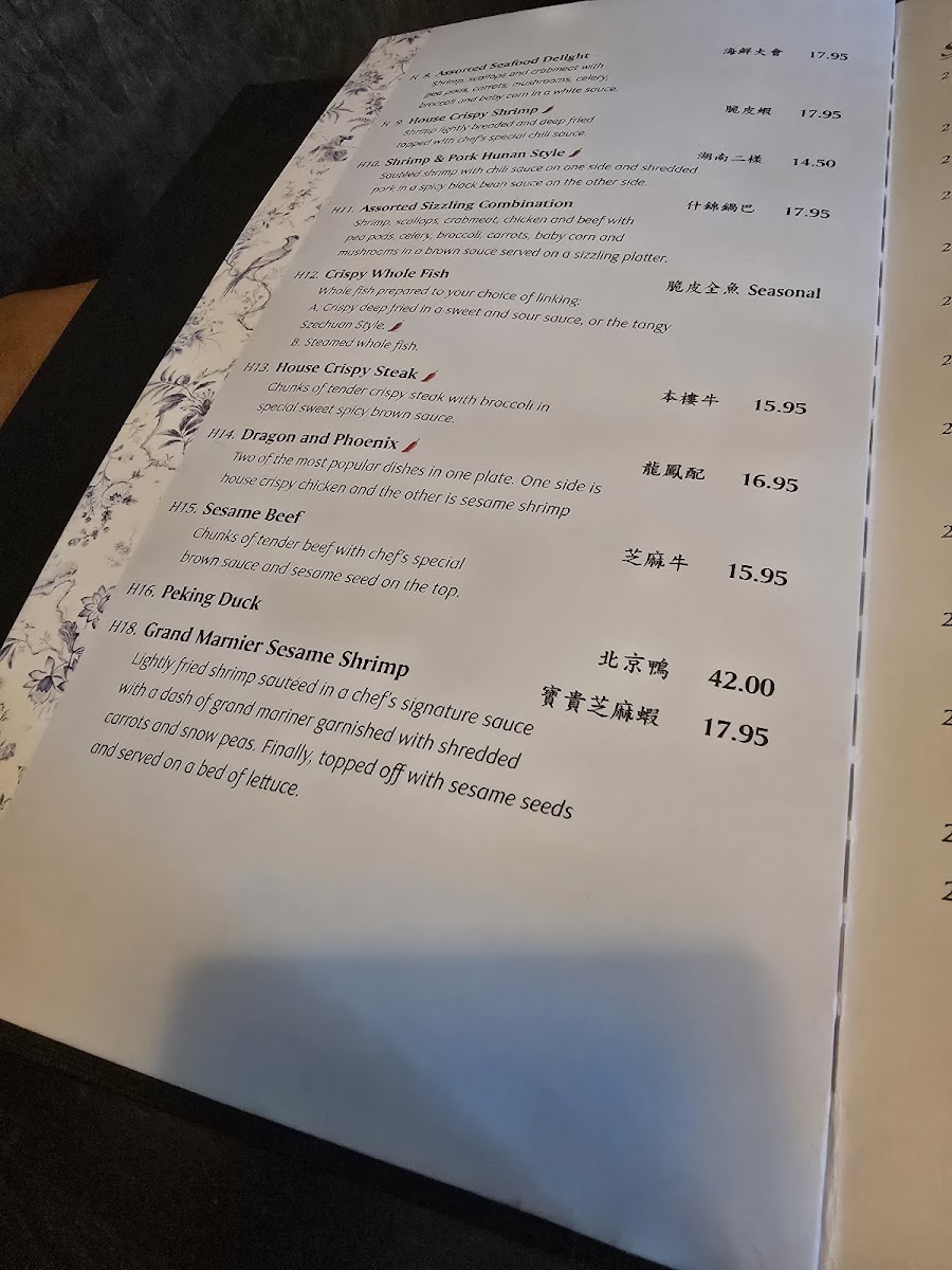 Hunan Gardens Menu - Image 3